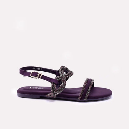 Womens Purple Fancy Sandals 0421397