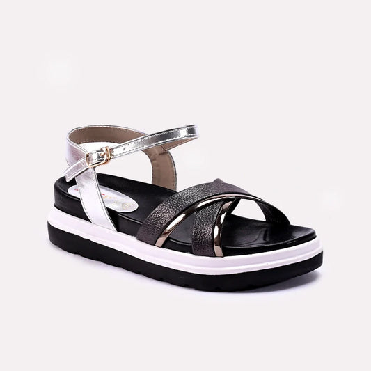Womens Black Casual Sandals 0421485