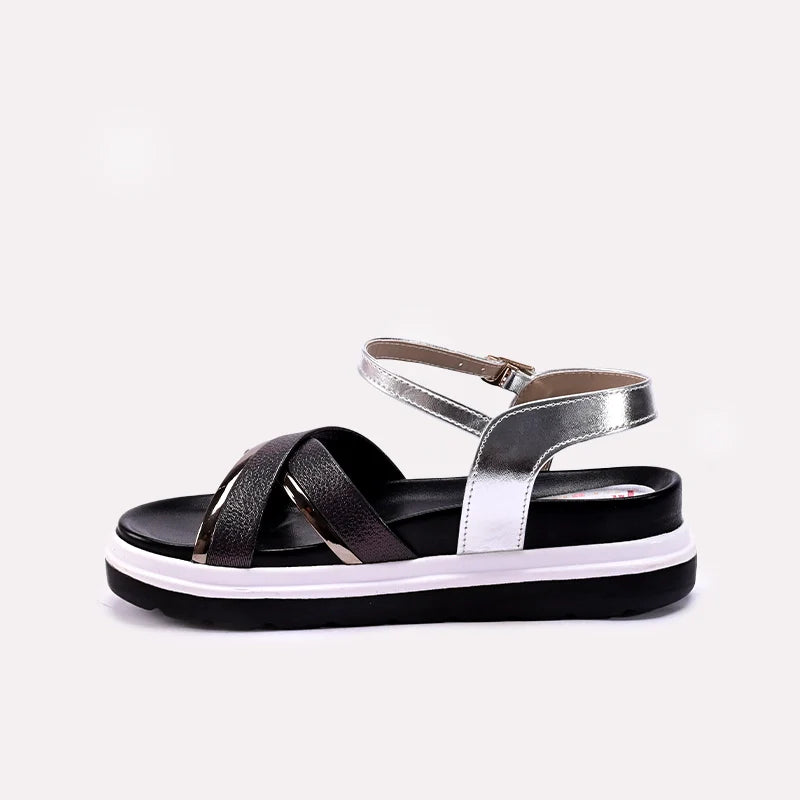 Womens Black Casual Sandals 0421485