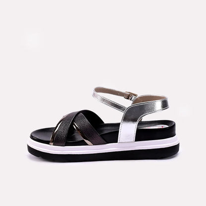 Womens Black Casual Sandals 0421485