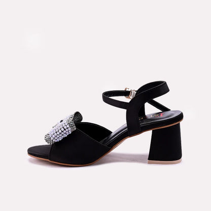 Womens Black Fancy Sandals 0421388