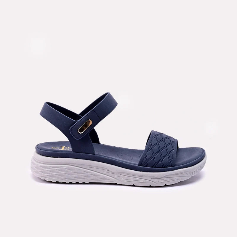 Womens Blue Casual Sandals 0421571