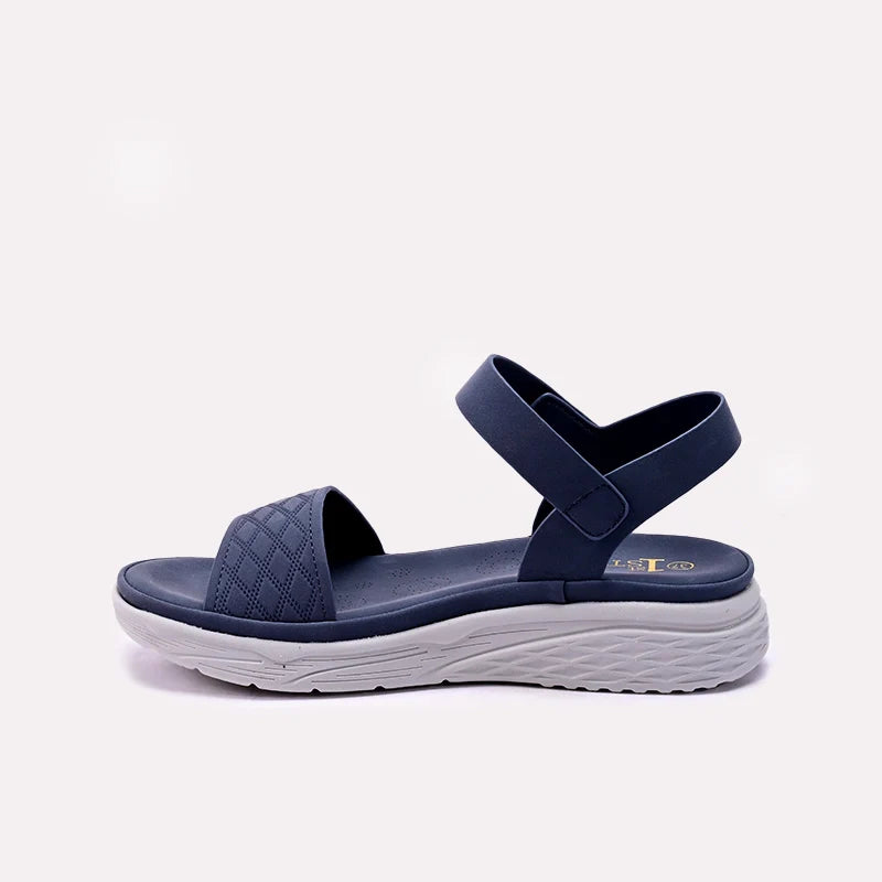 Womens Blue Casual Sandals 0421571
