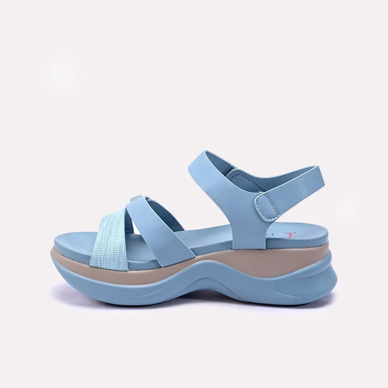Womens Blue Casual Sandals 0421593