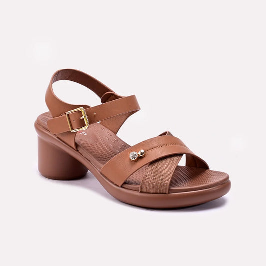 Womens Brown Casual Sandals 0421592